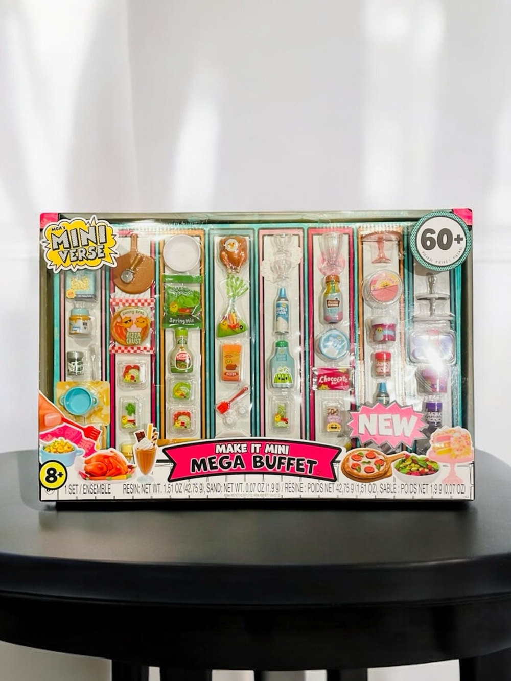 MGA’s Miniverse Make it Mini Mega Buffet Set 60+ Pieces 8 Recipes *NEW*
